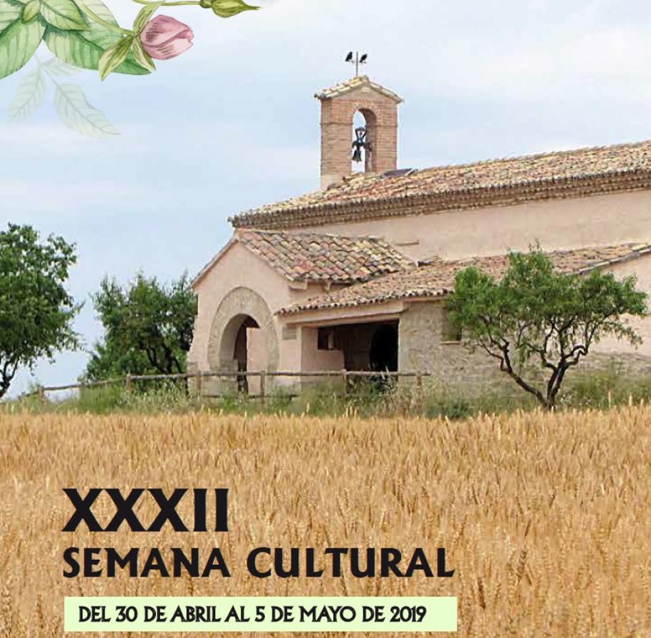 Imagen: Cartel Semana Cultural Pozán de Vero 2019
