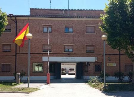 Imagen Guardia Civil en Barbastro